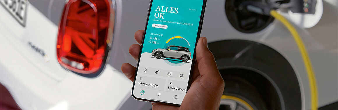 Entdecken Sie die MINI App für ihren Gebrauchtwagen oder Neuwagen.