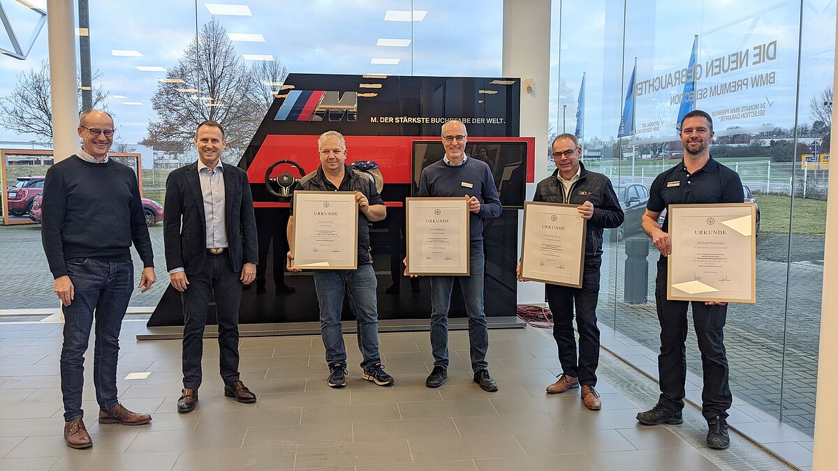 Gratulation zum 25-jährigen Betriebsjubiläum error_file_does_not_exist